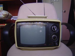 Ein Fernseher