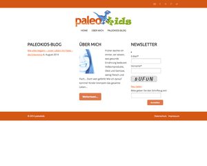 Die Paleokids Community Webseite 