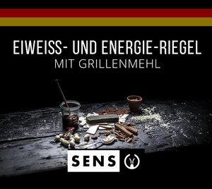 SENS: Eiweiß- und Energie-Riegel mit Grillenmehl